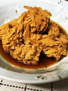 鰤の卵巣の煮付け-レシピのメイン写真