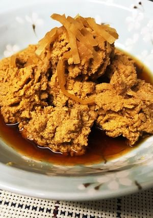 鰤の卵巣の煮付け-レシピのメイン写真