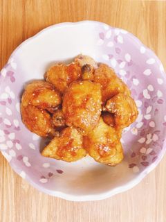 甘辛でやみつき☆手羽の唐揚げ-レシピのメイン写真