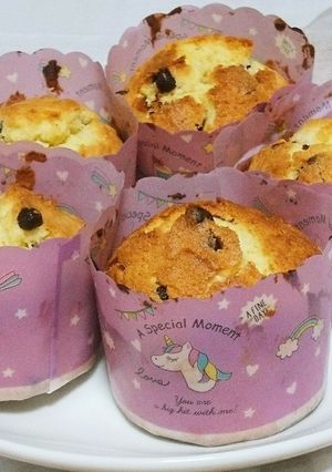 簡単♪チョコチップ入りマフィン-レシピのメイン写真