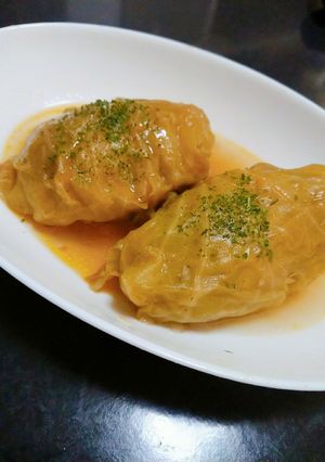 圧力鍋でじゅわほわロールキャベツ。-レシピのメイン写真