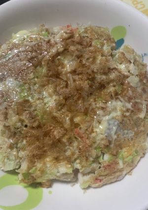 ふわとろ！！里芋オートミールお好み焼き-レシピのメイン写真