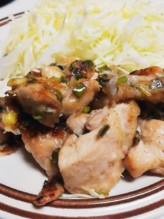 鶏のねぎ塩ブラックペッパー炒め!-レシピのメイン写真