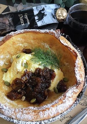 豆乳、オートミールのダッチベイビー-レシピのメイン写真