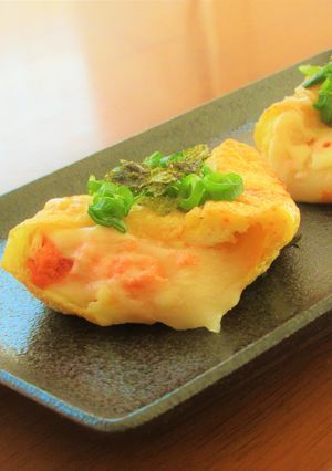 サクサクとろ～り♪油揚げの明太チーズ焼き-レシピのメイン写真