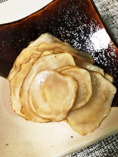 キクイモのごま油和え-レシピのメイン写真