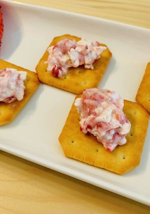 ☆苺とクリームチーズのクラッカー☆-レシピのメイン写真