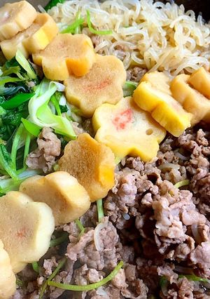 すき焼き風煮に花麩でしみしみ-レシピのメイン写真