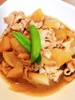 圧力鍋で簡単!! 豚バラ大根の煮込み-レシピのメイン写真