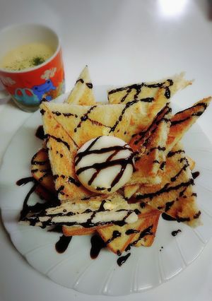 お洒落トースト-レシピのメイン写真