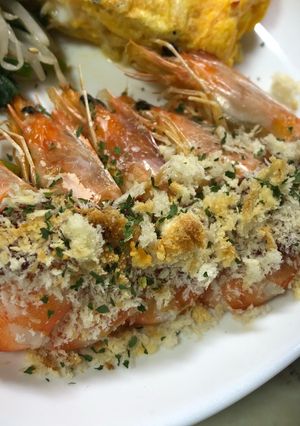 ボイルエビのパン粉焼き-レシピのメイン写真