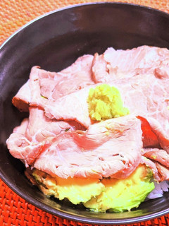 ローストビーフとアボカド丼-レシピのメイン写真