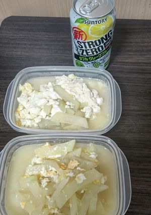 大根とくずし豆腐の卵とじ-レシピのメイン写真