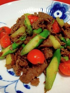 牛肉の塩麹オイスターソース炒め-レシピのメイン写真