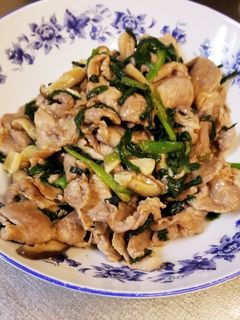 美味しい豚ニラ炒め-レシピのメイン写真