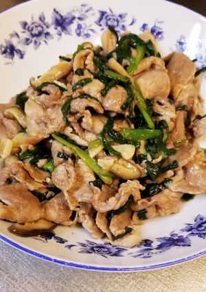 美味しい豚ニラ炒め-レシピのメイン写真