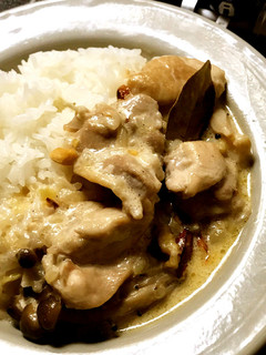 ◤電鍋レシピ◢鶏肉ときのこのクリーム煮込-レシピのメイン写真