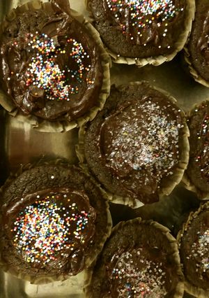 チョコフロスティング（マフィン用）-レシピのメイン写真