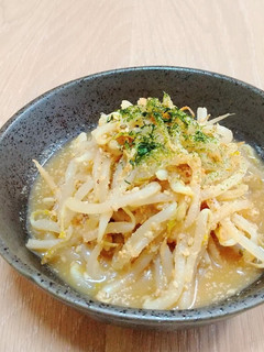レンジ2分!胡麻香るもやしのからし和え-レシピのメイン写真