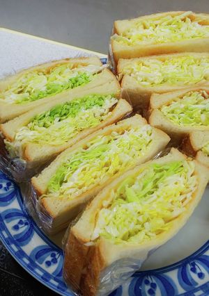 キャベツのサンドイッチ-レシピのメイン写真