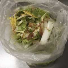 รูปของ 生の白菜をやみつきサラダに