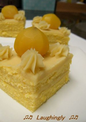 米粉で楽チン秋味ケーキ・アレルギー対応-レシピのメイン写真