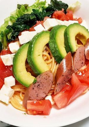 野菜たっぷり虹色パスタ　～あなた色～-レシピのメイン写真