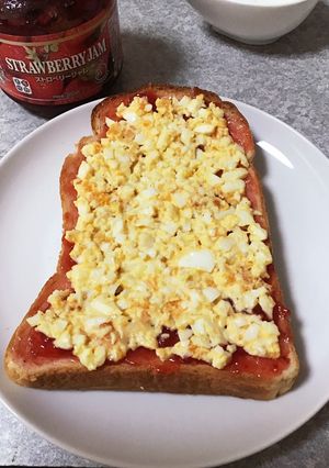 ジャム玉トースト-レシピのメイン写真