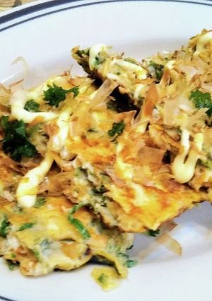 卵焼き用フライパンで簡単☆お好み焼き☆-レシピのメイン写真
