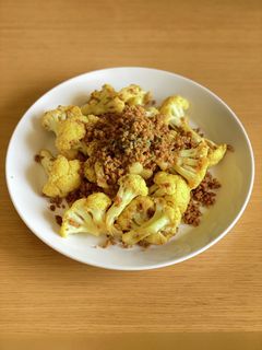 カリフラワーと挽肉のカレー炒め-レシピのメイン写真