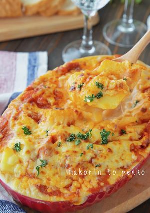 簡単！子供も大好き♡ポテトミートグラタン-レシピのメイン写真