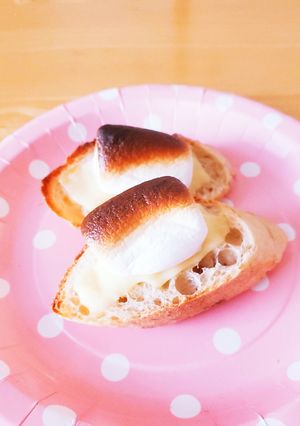 マシュマロチーズトースト☆バゲット-レシピのメイン写真