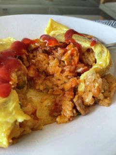 チキンライス!ケチャップライスオムライス-レシピのメイン写真