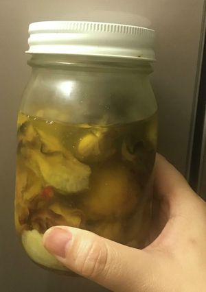 ホタテと牡蠣のオリーブオイル漬-レシピのメイン写真
