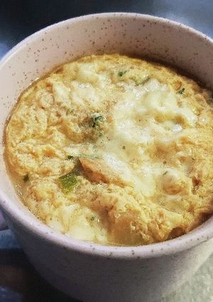 カップ麺の残り汁で茶碗蒸し作ってみた！-レシピのメイン写真
