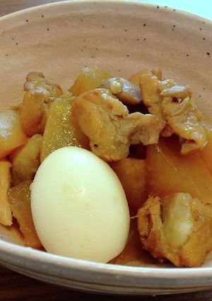 鶏もも肉と大根のこってり煮~蒲焼き味~-レシピのメイン写真