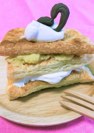 ちょっと可愛いパイサンドケーキ♡-レシピのメイン写真