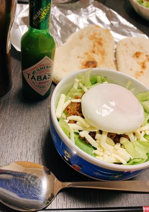 お手軽タコライスorナン-レシピのメイン写真