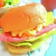 ヘルシー低糖質パンでハム玉子サンド