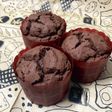 ココアとハチミツのカップケーキ
