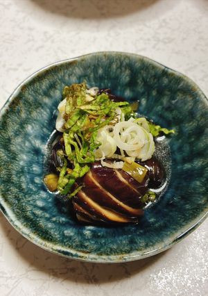 茄子の中華ネギ焼き浸し-レシピのメイン写真