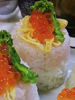 お祝いプチケーキ寿司-レシピのメイン写真