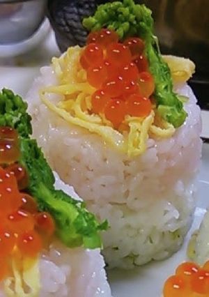 お祝いプチケーキ寿司-レシピのメイン写真
