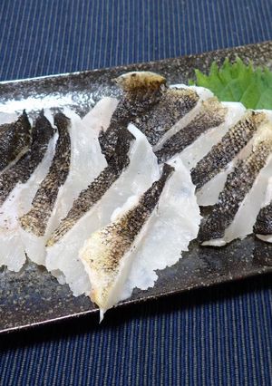 タケノコメバルの湯引き-レシピのメイン写真