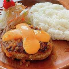 รูปของ チーズバーグディッシュ【びっくりドンキ】