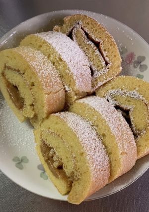 MrsWongちの簡単ロールケーキ-レシピのメイン写真