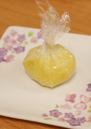 【離乳食・幼児食】さつまいもの茶巾絞り-レシピのメイン写真