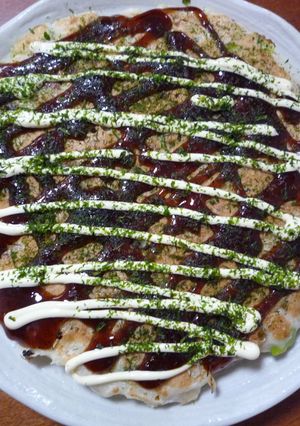 低カロリーでヘルシー卵白お好み焼き-レシピのメイン写真