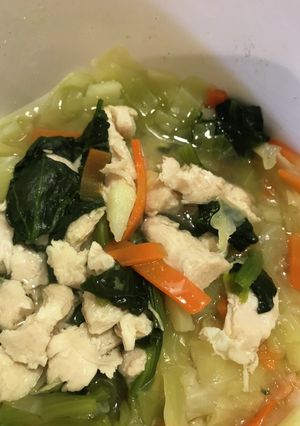 即席簡単中華風スープ-レシピのメイン写真