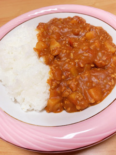 我が家のひき肉のカレー-レシピのメイン写真